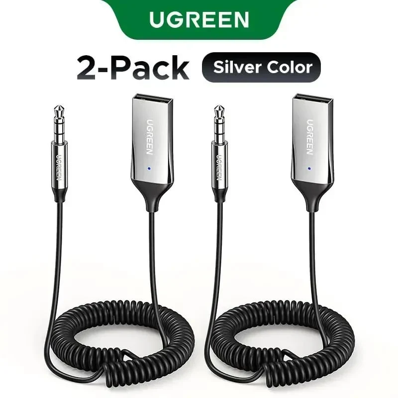 Upgrade Your Drive Instantly – Bluetooth 6.0 AUX Wireless Audio Receiver with Hands-Free Calling