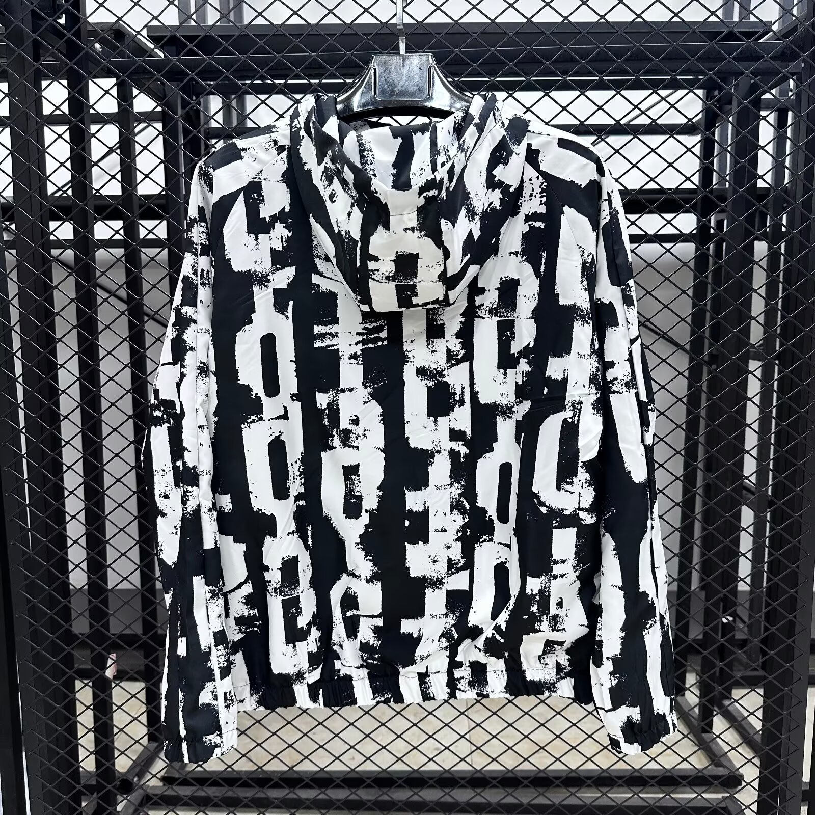 2025/26 Barcelona Hooded Waterproof Windbreaker