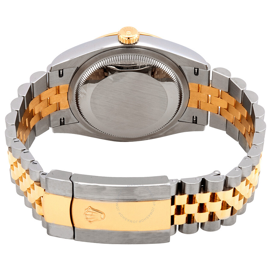 Rolex Datejust 36 White Dial Men s Stainless Steel and 18kt Yellow Gold Jubilee Watch 126233WRJ（Lifetime free warranty+90-days replacement service & Refund!.）