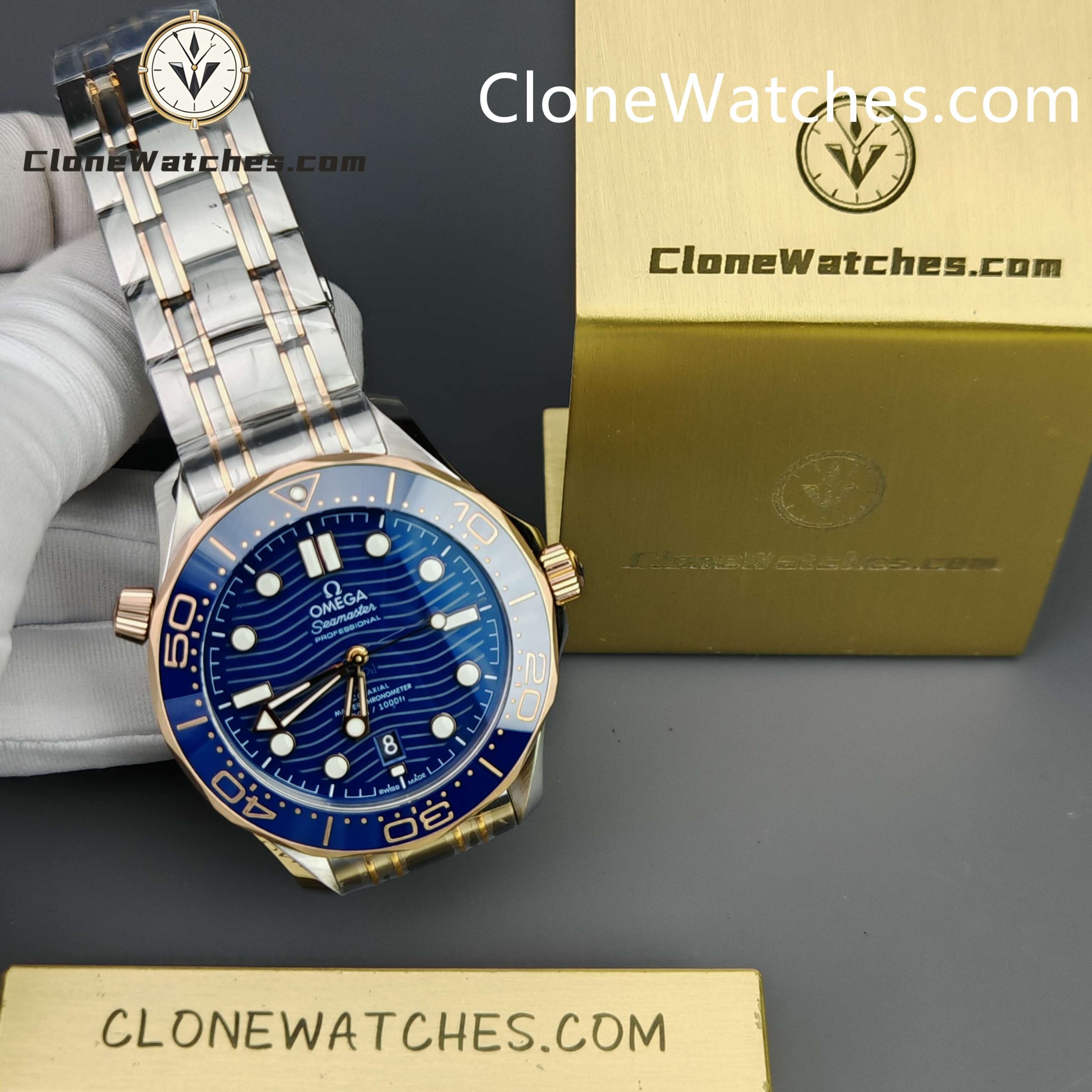 OMEGA Super Clone Watches 1:1 Seamaster Diver 300M 210.20.42.20.03.002 42mm