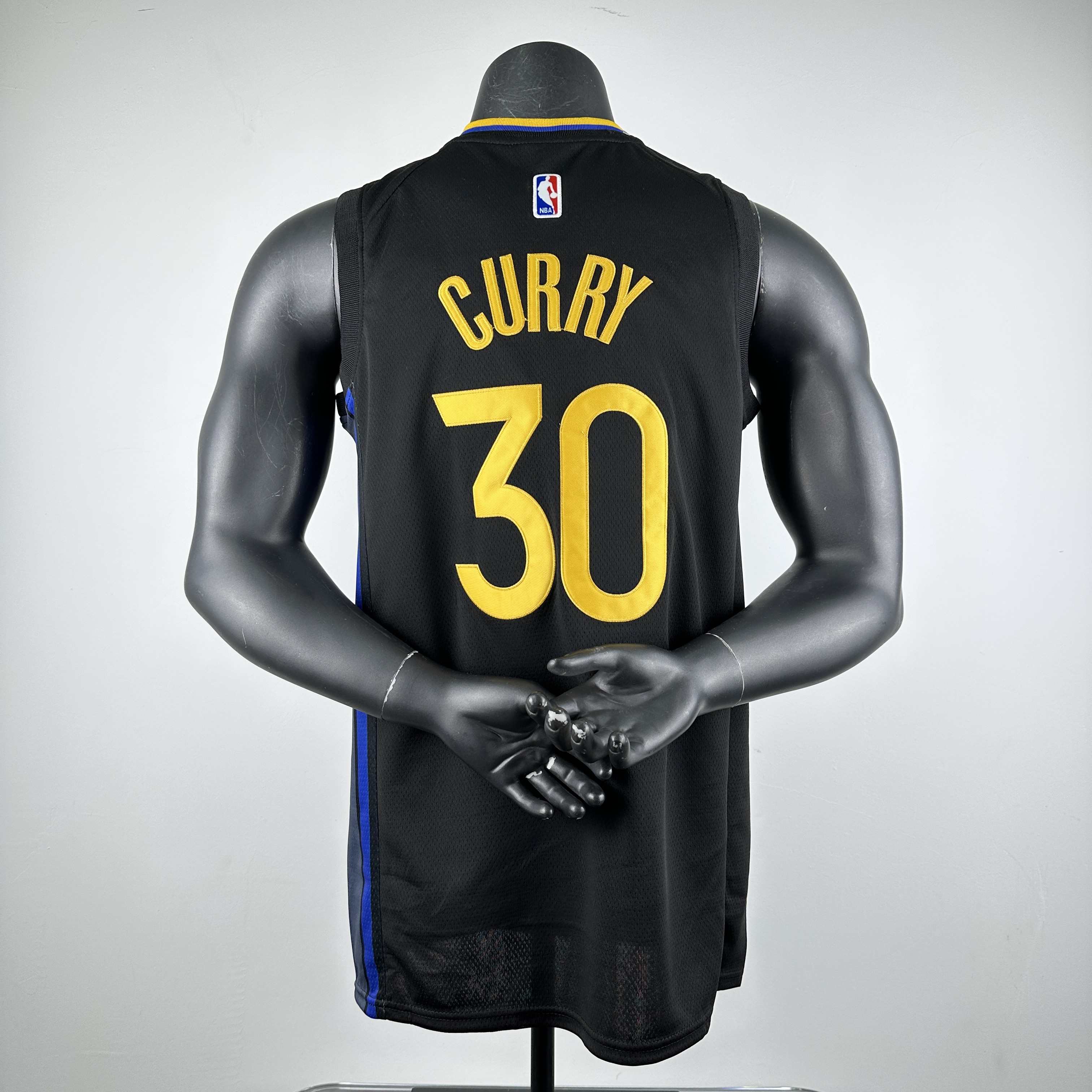 Embroidery 25th season Warriors flying man style No. 30 Curry