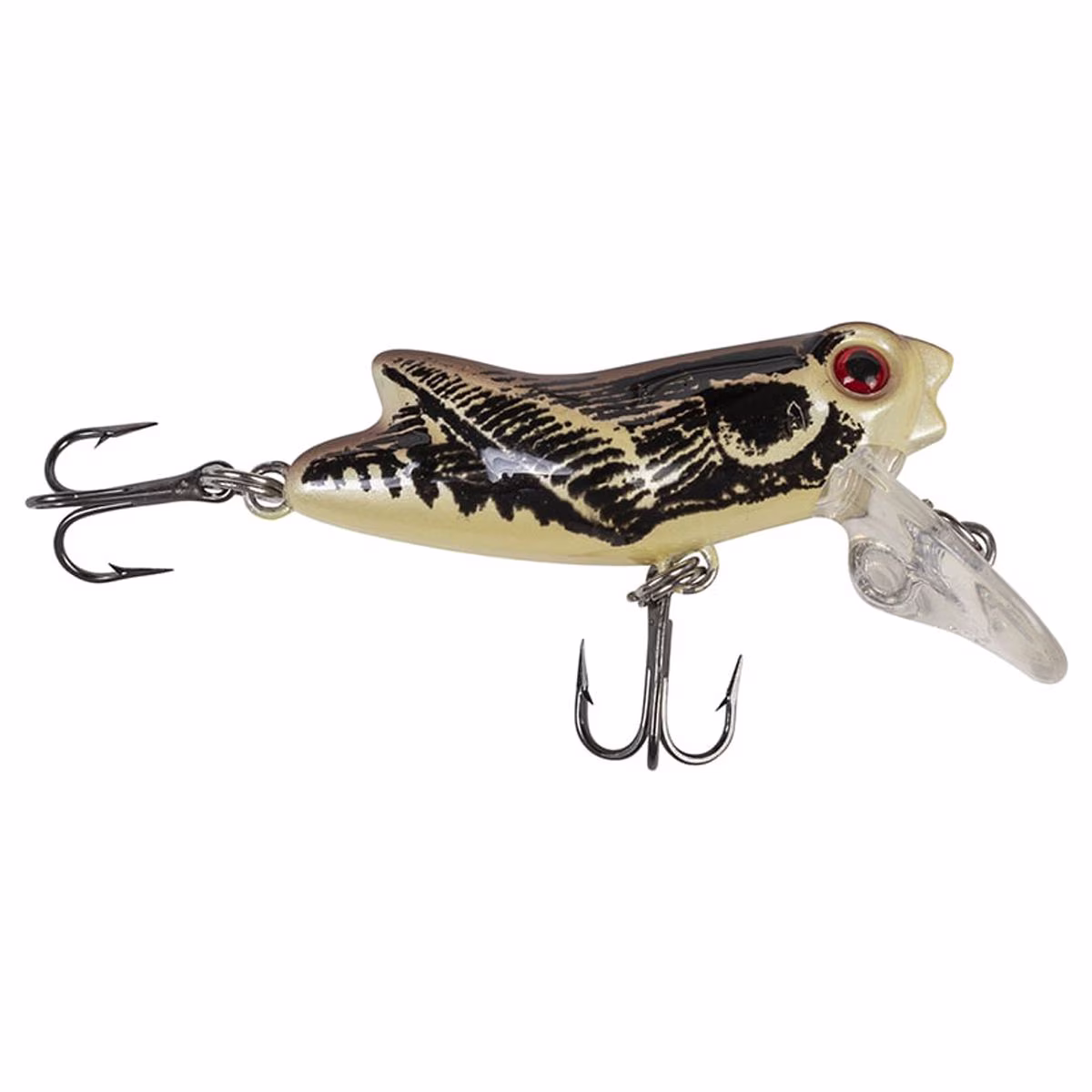Ozark Trail Mini Hopper Crankbait, Autumn, 1/9 oz, Freshwater Fishing Lure
