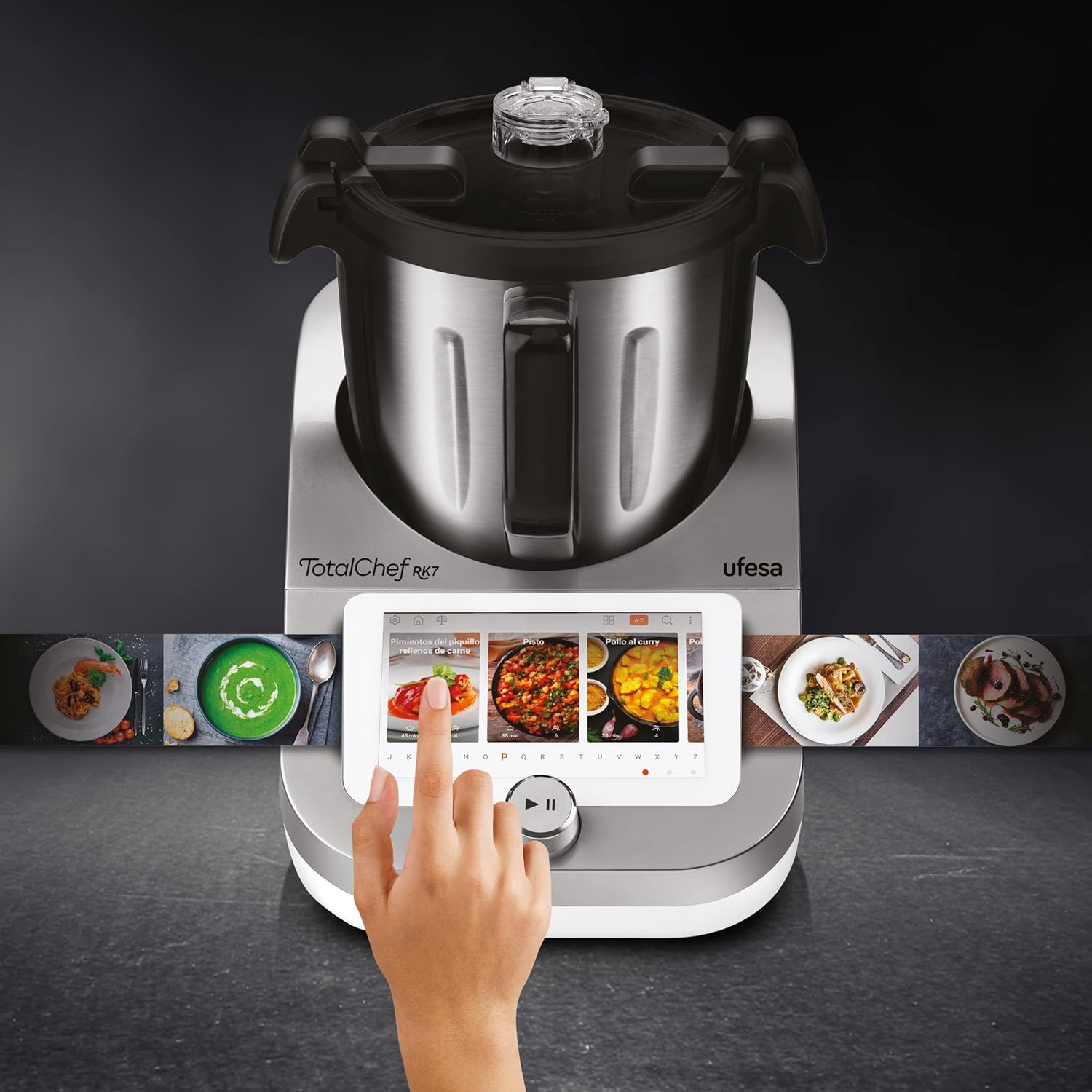 Robot cuisine multifonctions 4,5 L WIFI 30 fonctions balance intégrée