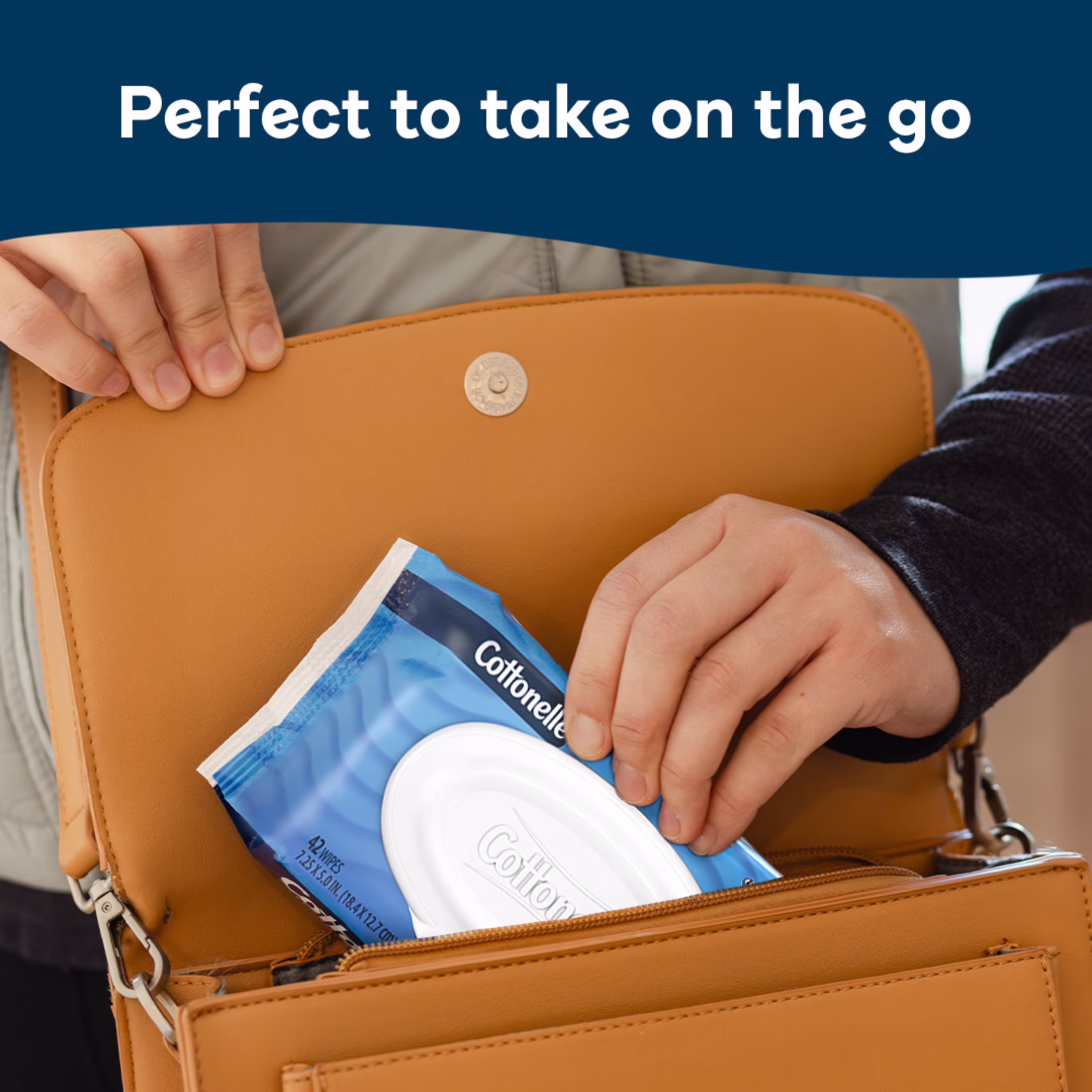 Cottonelle Ultra Fresh Flushable Wet Wipes, 1 Flip-Top Pack