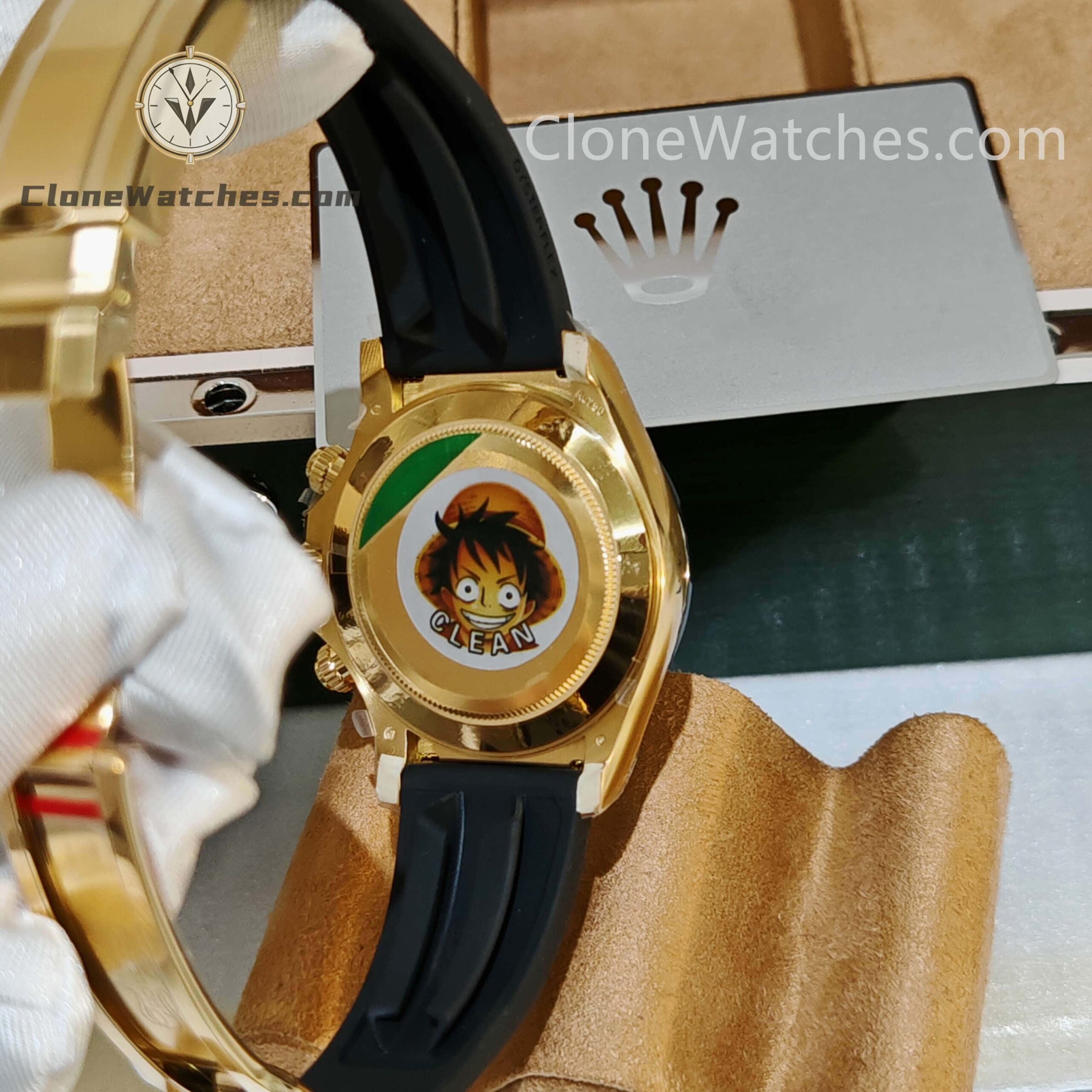 Rolex Super Clone Watches 1:1 Daytona M116518LN-0041 4130 Movement