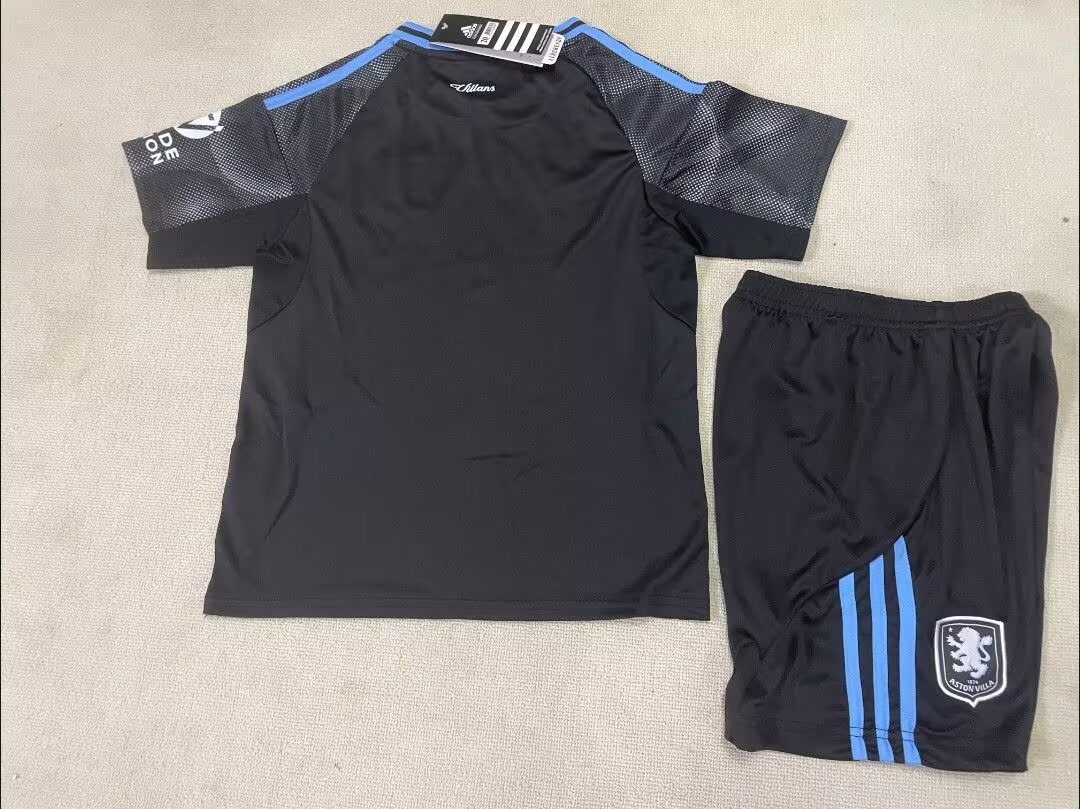 2025-26 Aston Villa Home Jersey - Children's Size Fans Edition