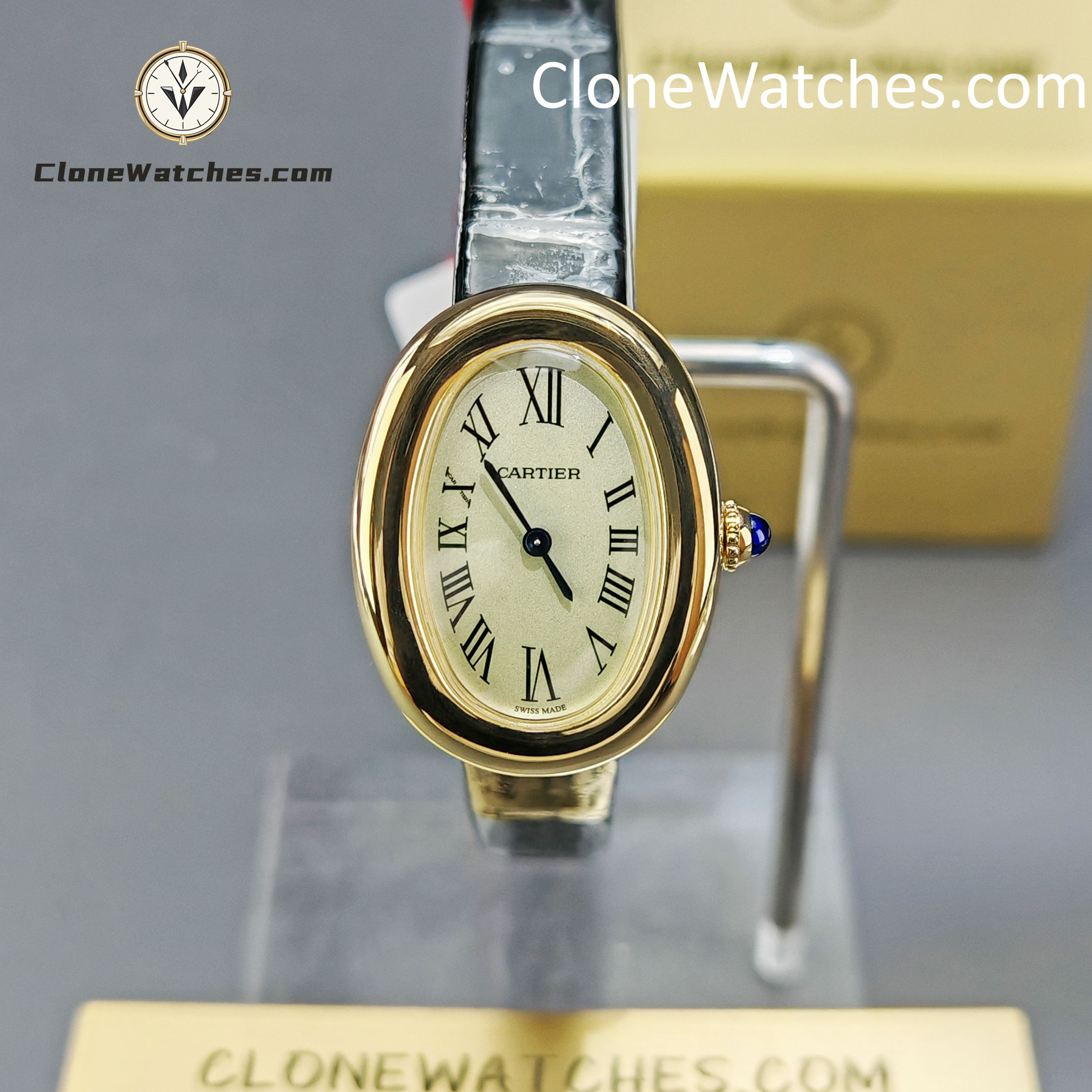 Cartier Super Clone Watches 1:1 Baignoire White Dial 23mm x31mm WGBA0042