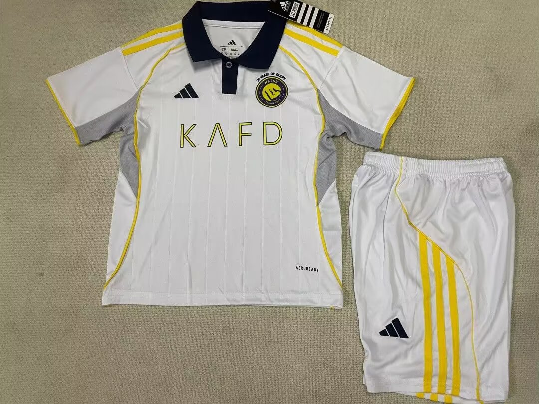 25-26 Riyadh Victory 2nd Away Jersey - Kids Set