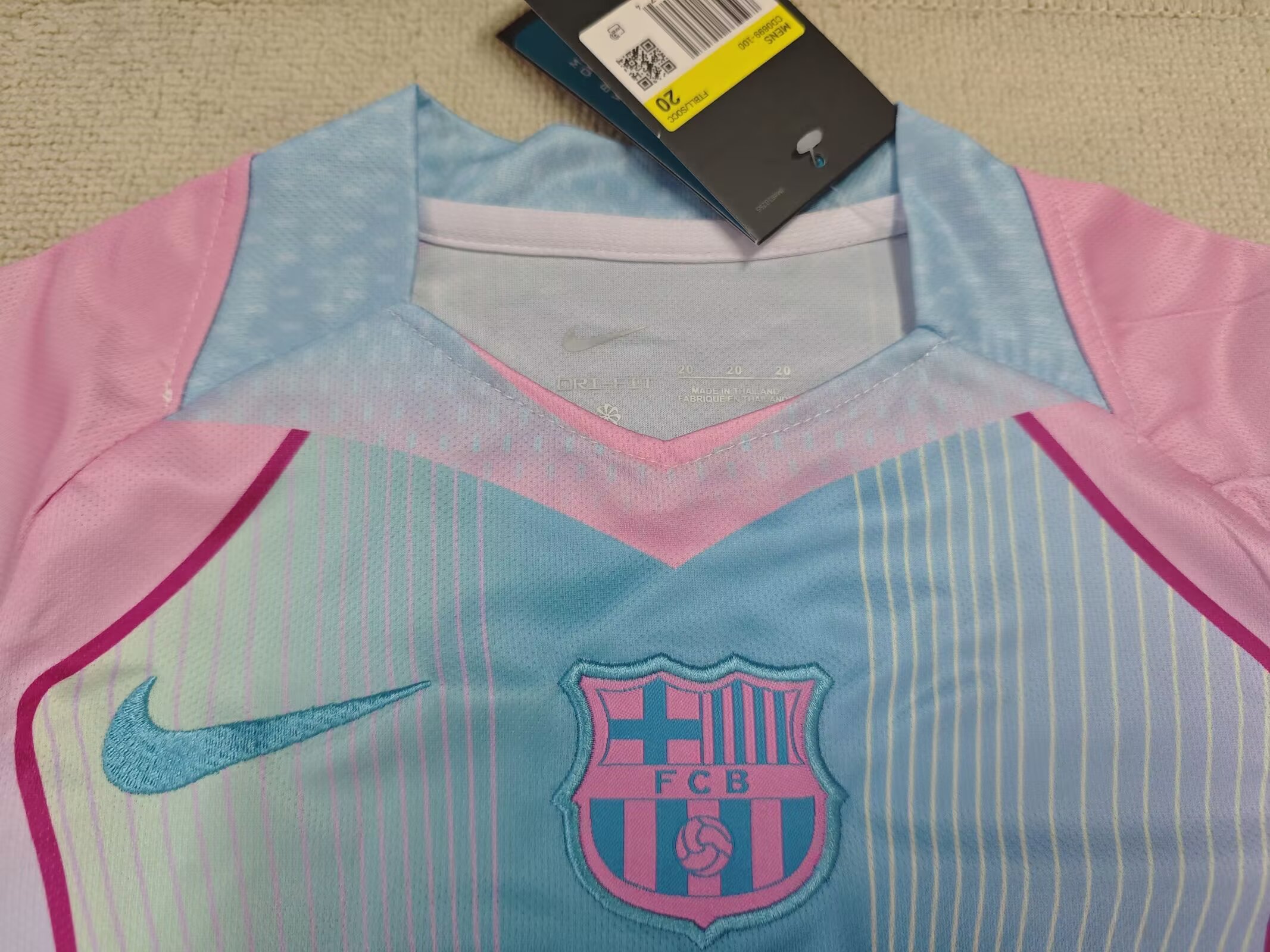 25-26 Barcelona Special Edition Blue Jersey - Kids Kit