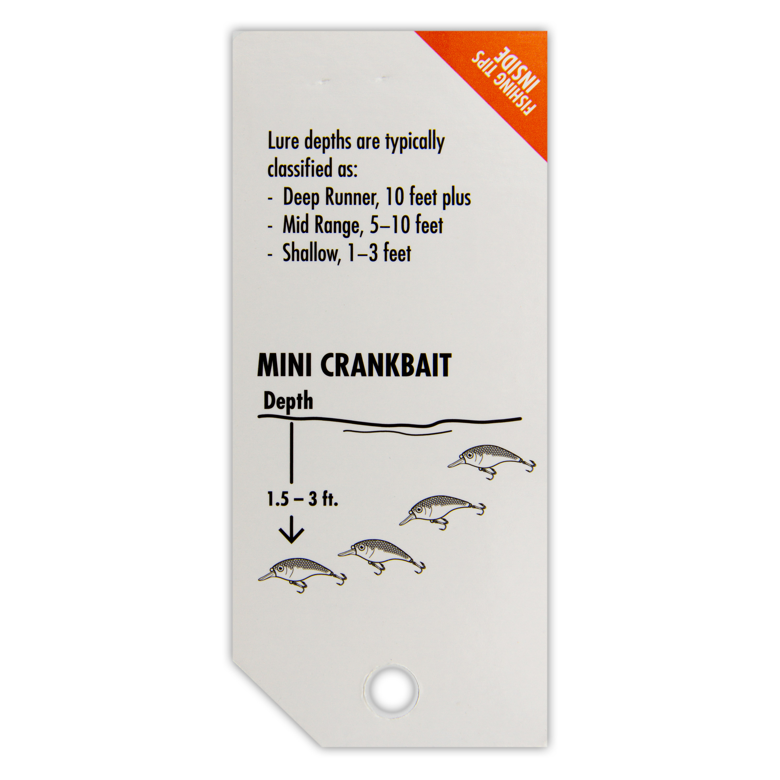 Ozark Trail Mini Crankbait Fishing Lure, Gold Black, 1/11 oz