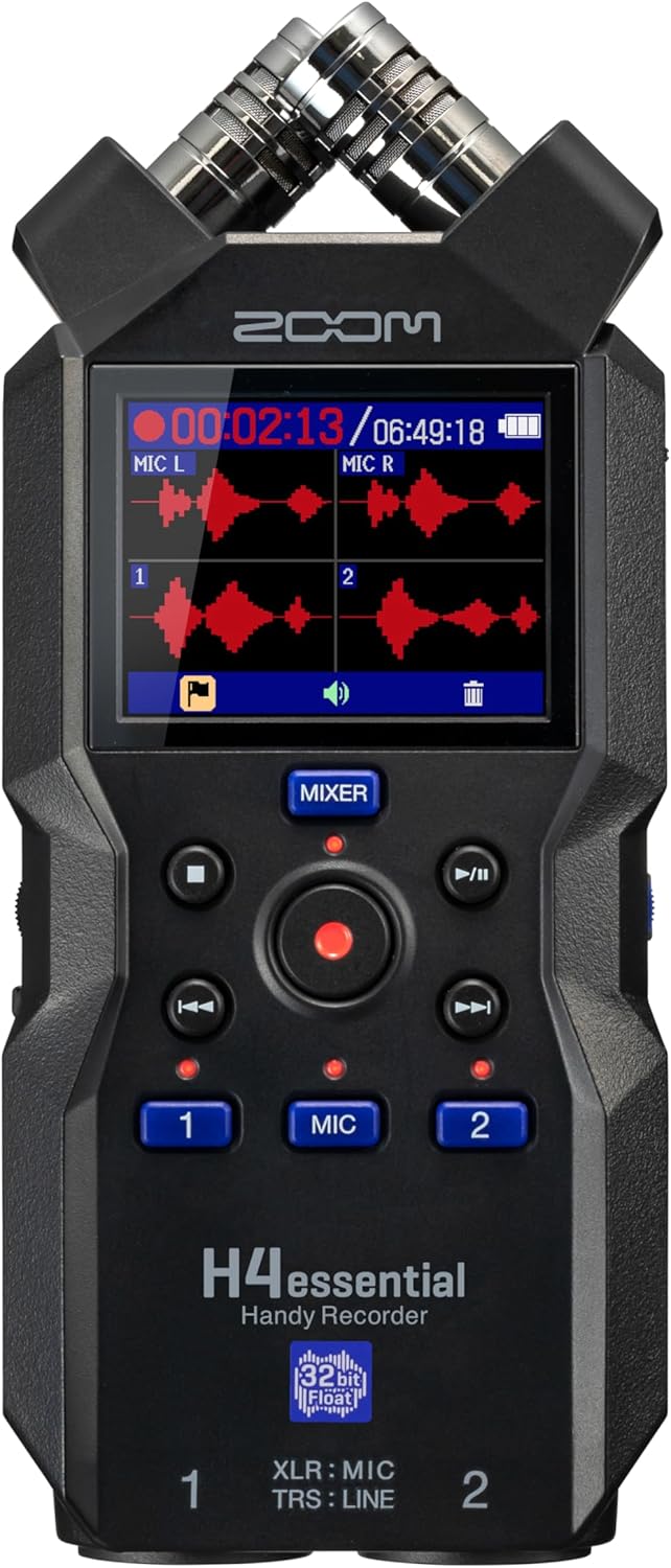 Enregistreur portable 4 pistes 32 bits micro XY interface USB