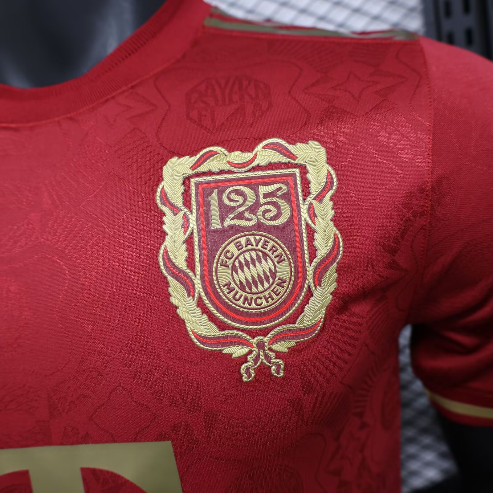 2025-26 New Season. Bayern 125th Anniversary Jersey - Player Edition