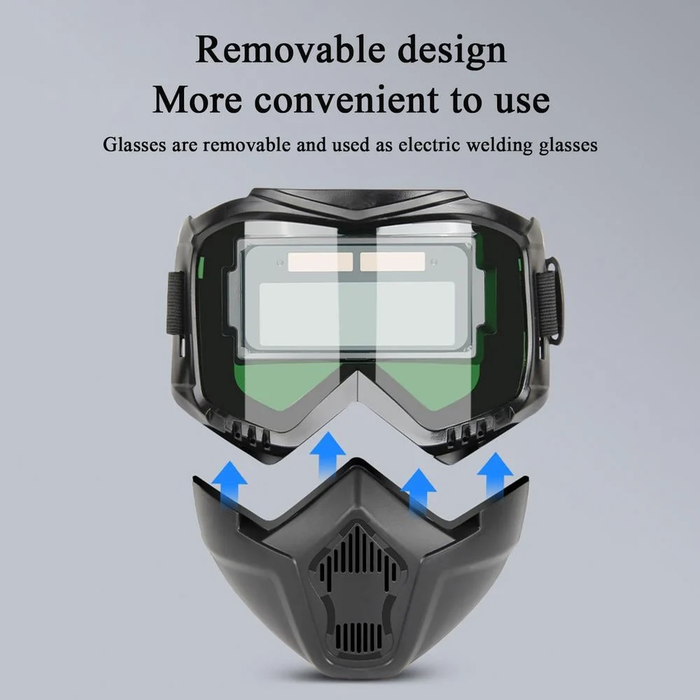 🛠️ Auto-Darkening Welding Helmet