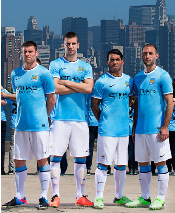 2013/2014 Manchester City home jersey 1:1 Thai quality