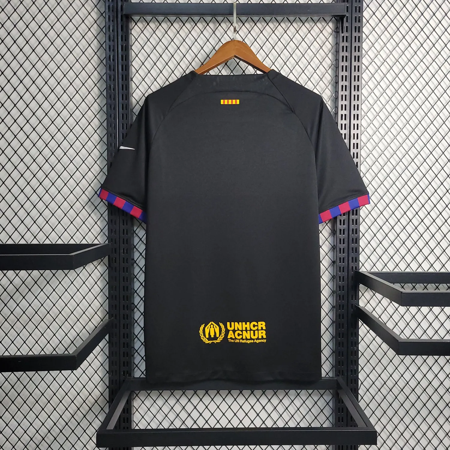 2023/24 Barcelona black training fan jersey