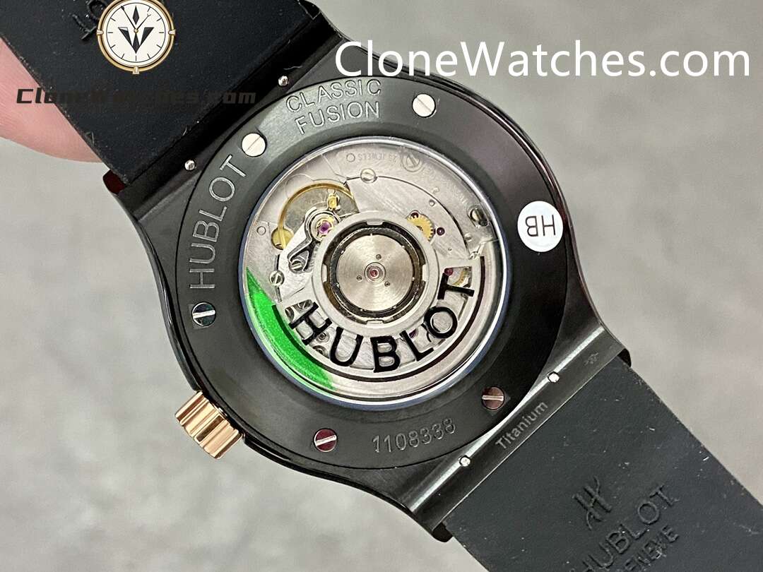 Hublot Super Clone Watches 1:1 Classic Fusion Ceramic King Gold 42MM 542.CO.1181.RX