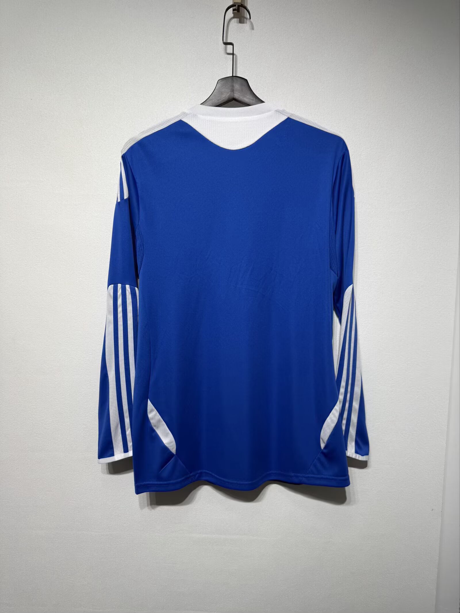 11-12 Chelsea Champions League Home Long Sleeve Jersey - Fans Edition