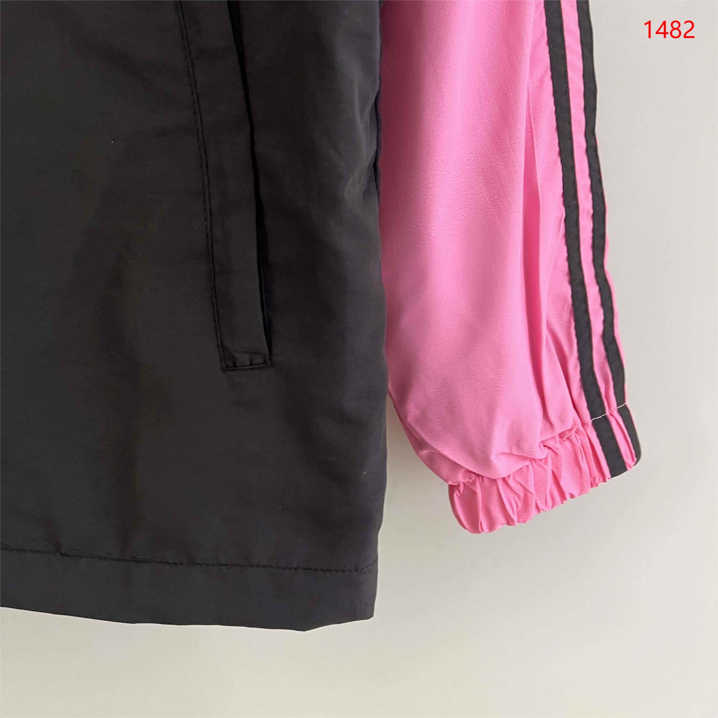 2023 International Miami Windbreaker (Pink Black) 1:1 Thailand Quality