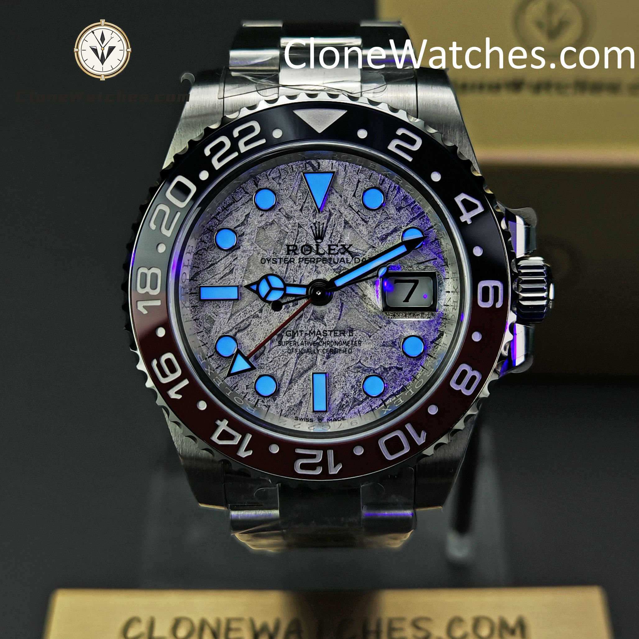 Rolex Super Clone Watches 1:1 GMT Master II Meteorite M126719blro-0002 Oyster 3285 Movement