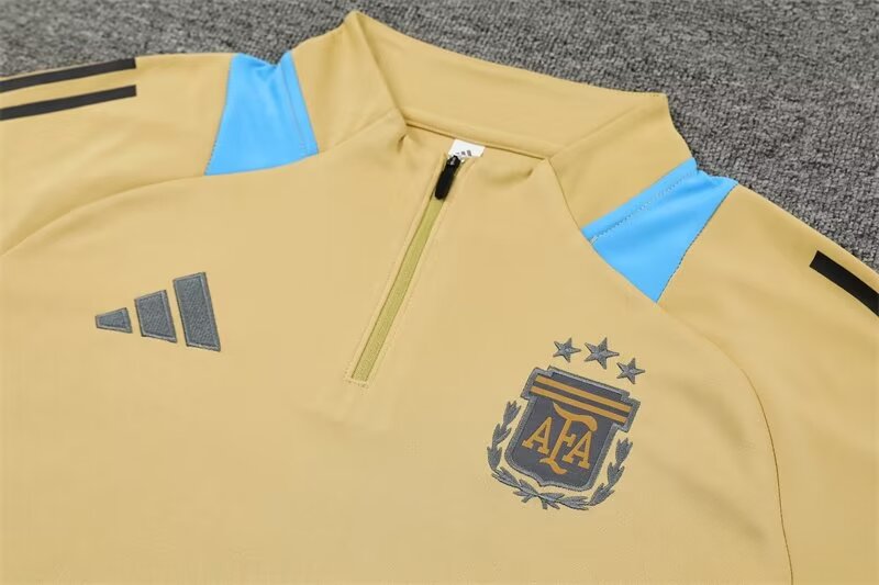 2024/25 Argentina half zip training sportswear 1:1 Thailand quality