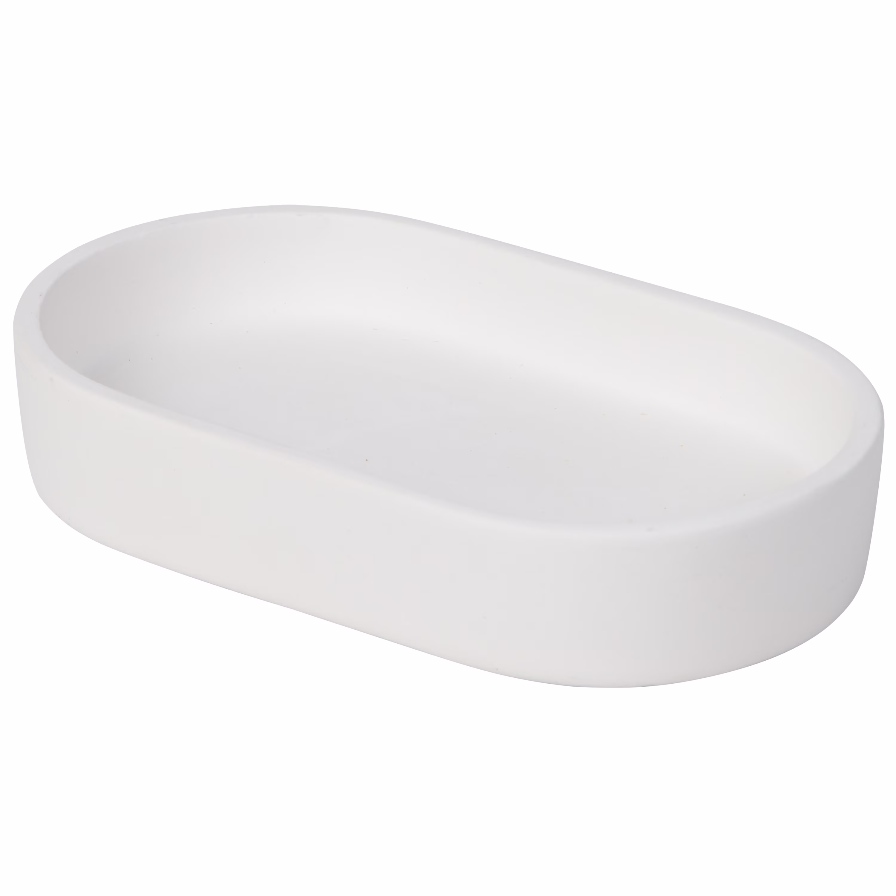 (4 pack) Hello Hobby Trinket Tray, White Ceramic, Ready to Paint, 3 in x 5 in Oval