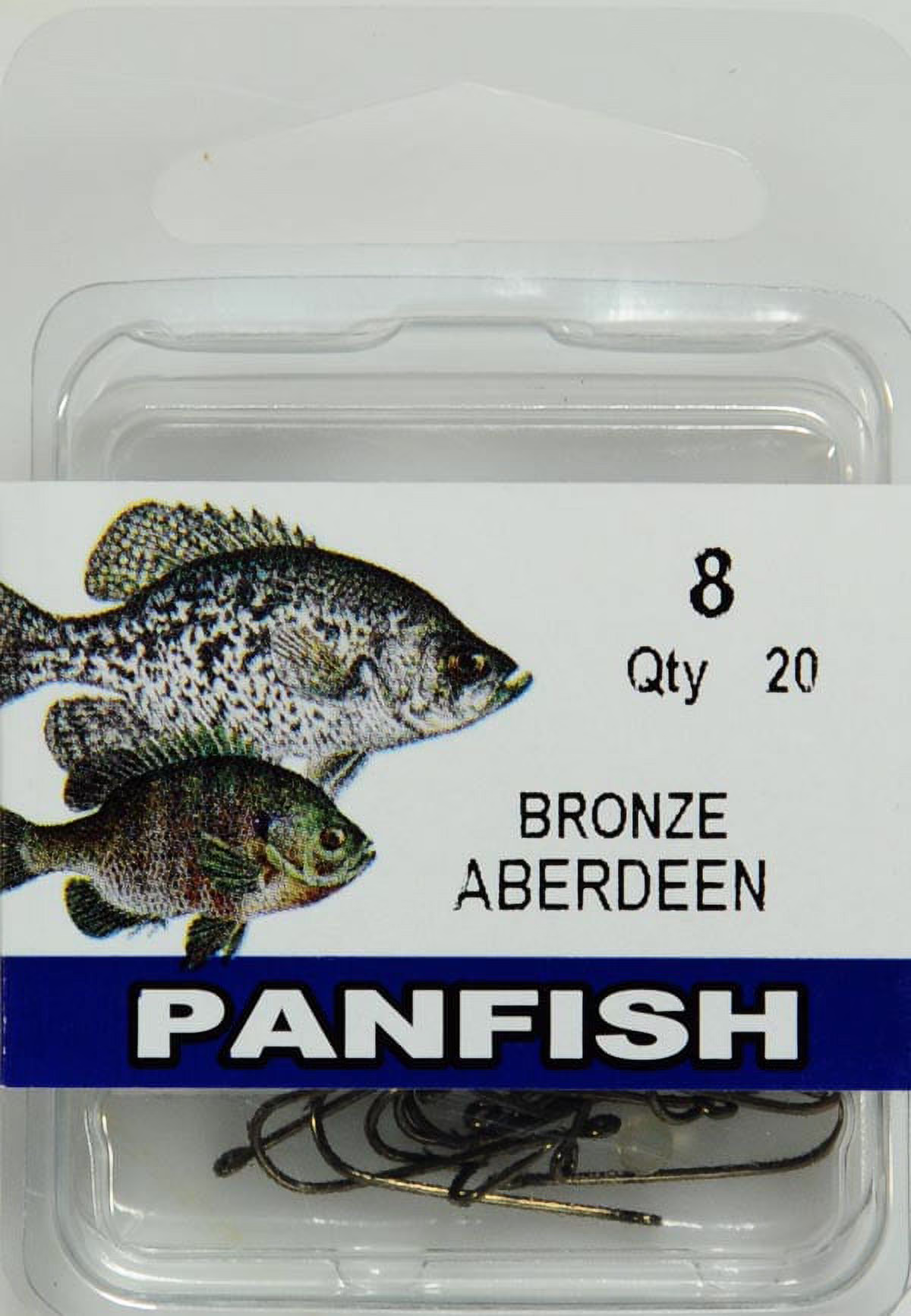Eagle Claw RABW-8 Size 8 Aberdeen Value Pack, Bronze Plated Hooks