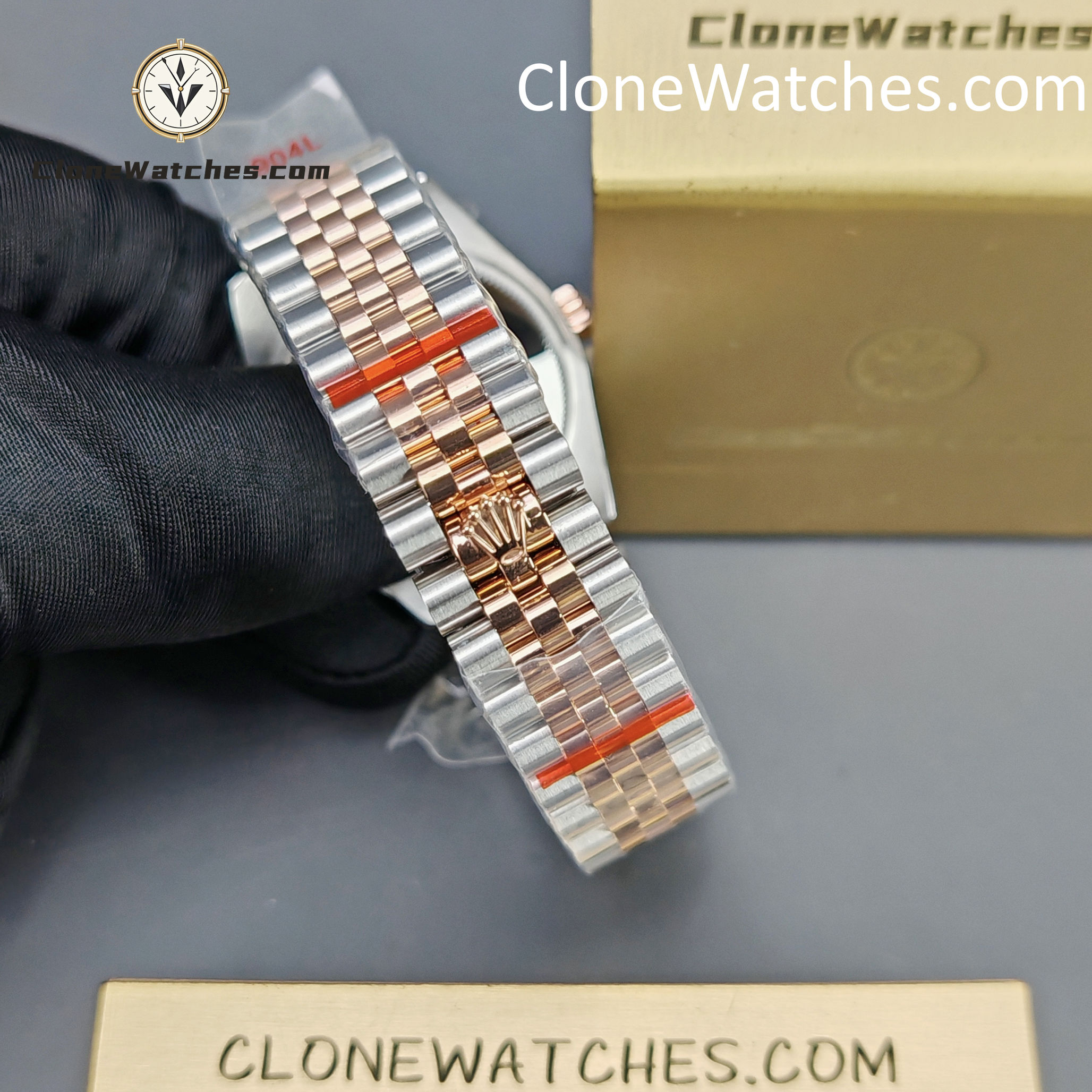 Rolex Super Clone Watches 1:1 DateJust m278381rbr-0020 Jubilee 31MM 2236 Movement
