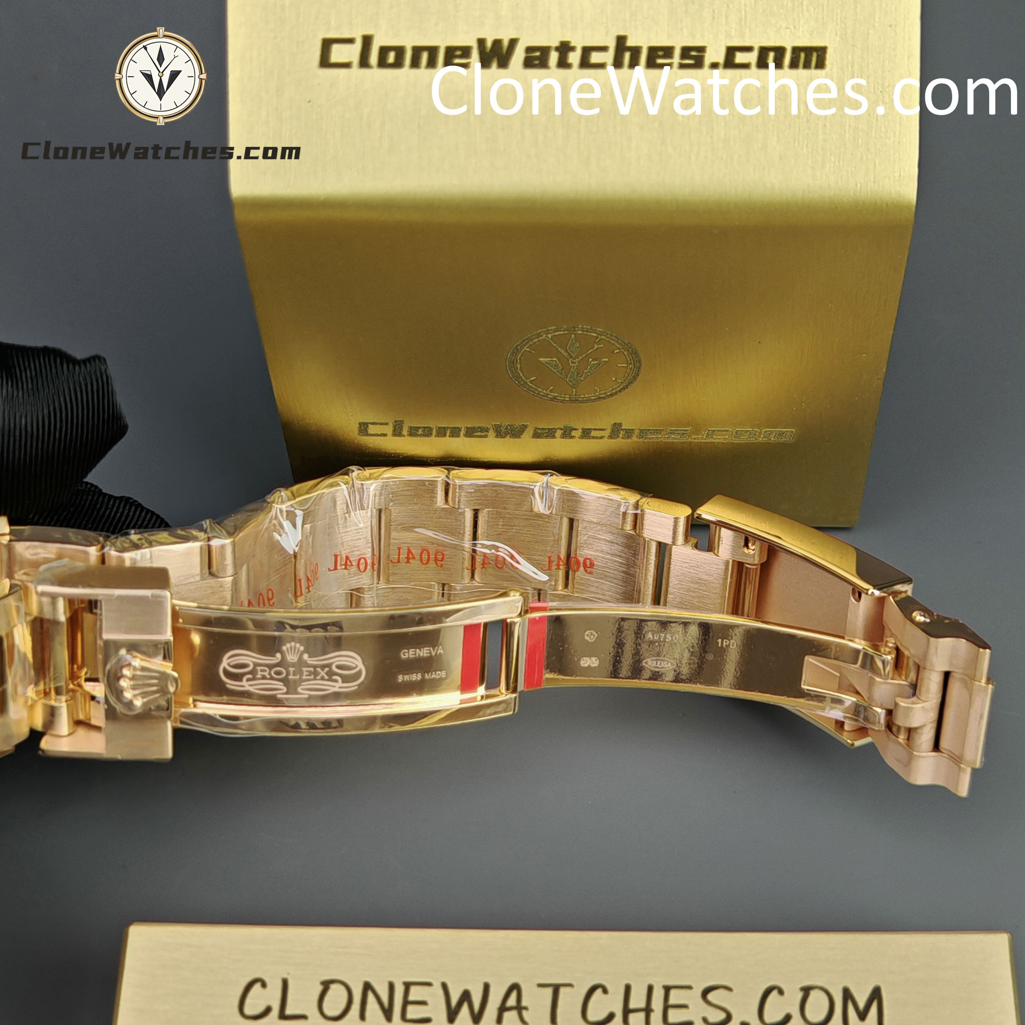 Rolex Super Clone Watches 1:1 GMT-Master II Rose Gold M126715CHNR-0002 Oyster 3285 Movement