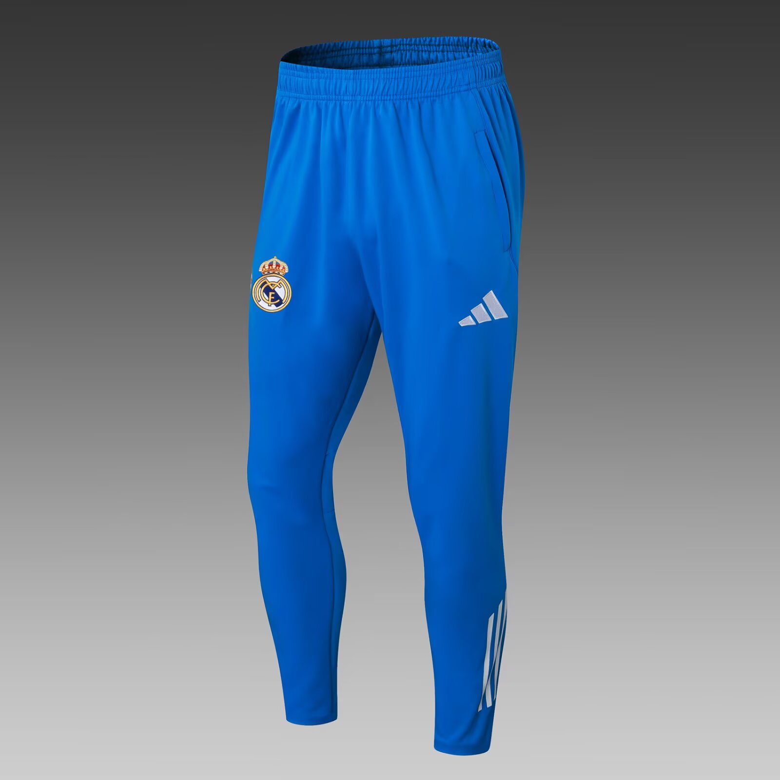 2025/26 Real Madrid white and blue training jersey