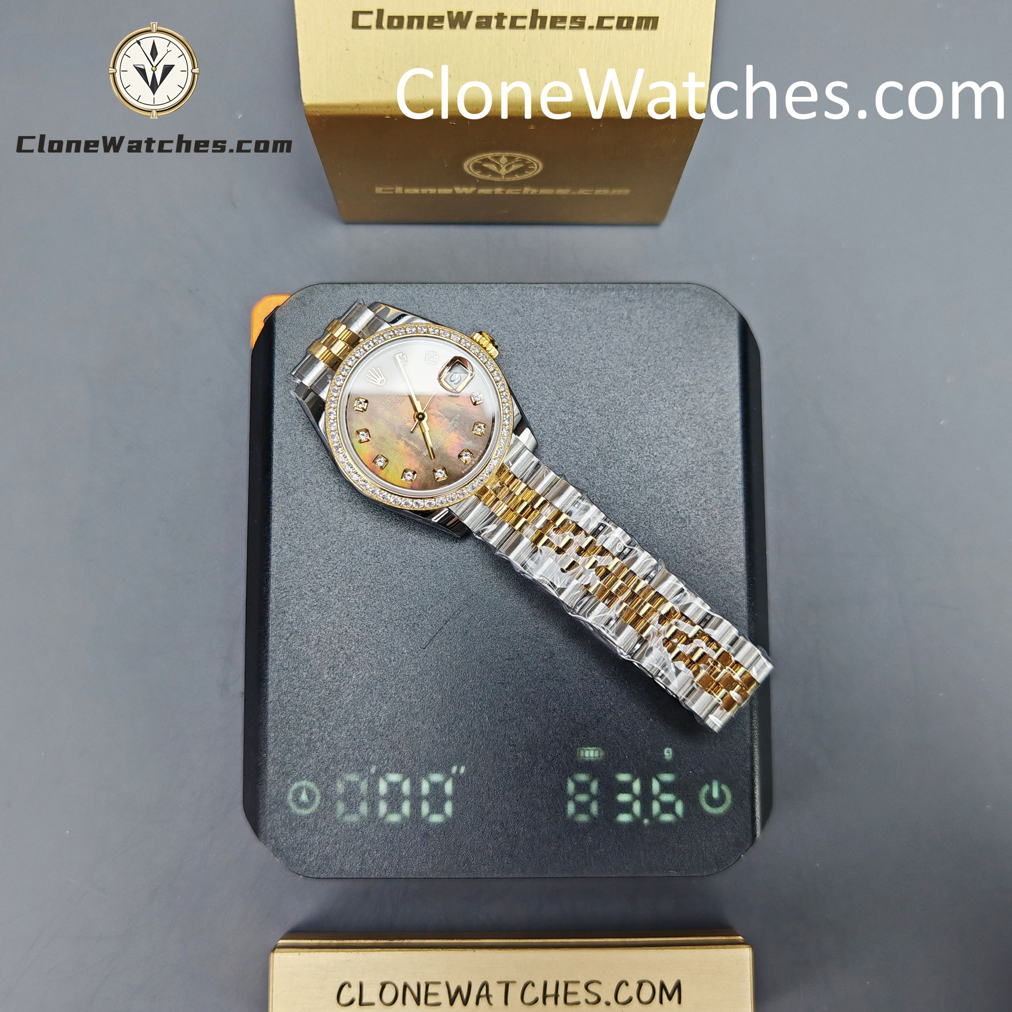 Rolex Super Clone Watches 1:1 DateJust m278383rbr-0024 Jubilee 31MM 2236 Movement