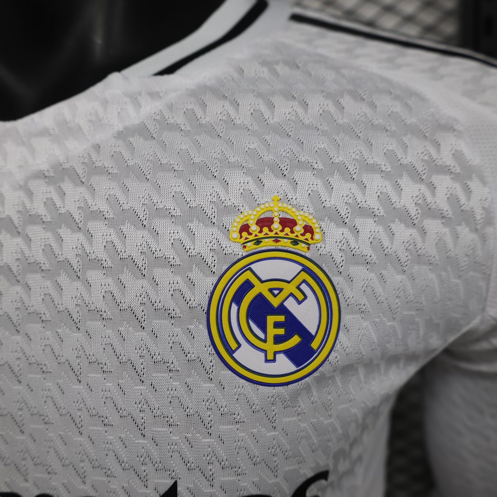 2024/25 Real Madrid Home Long Sleeve Shirt - Player Version