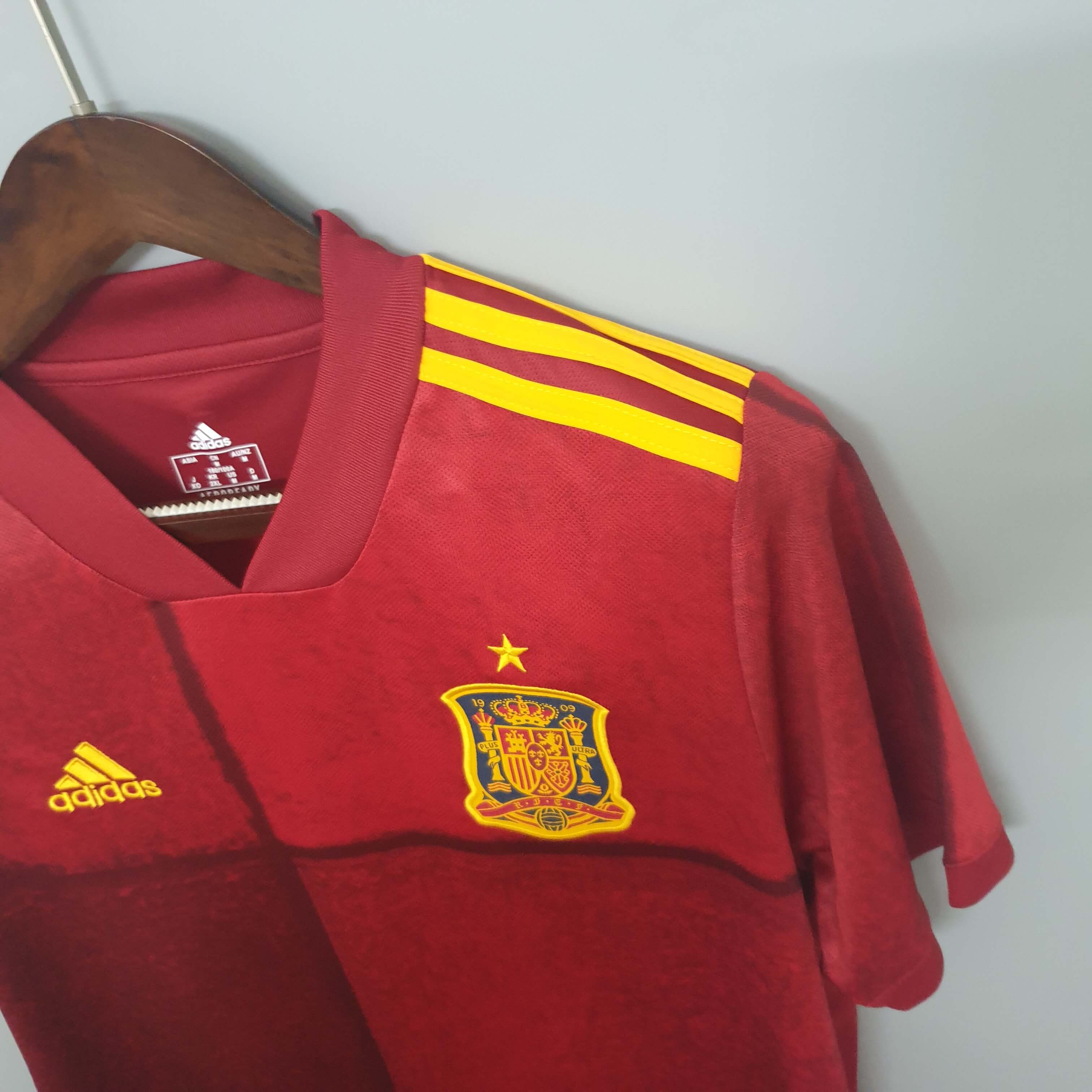 Soccer Shirt Spain 2020 Red Home jersey Fans Edition