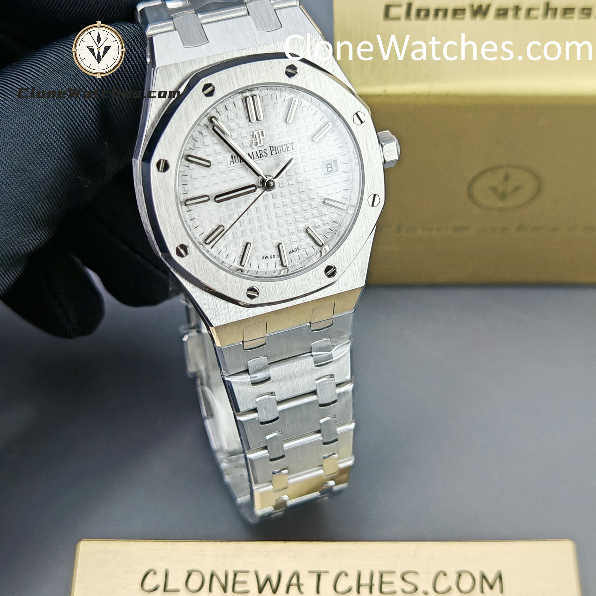 Audemars Piguet Super Clone Watches 1:1 Royal Oak Selfwinding 77350ST 34mm