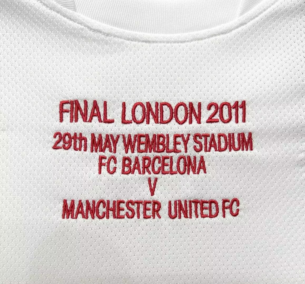 2010/2011 Manchester United Champions League away retro jersey