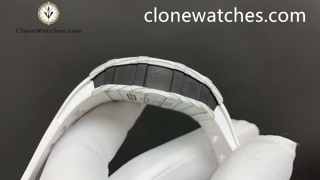 Richard Mille Super Clone Watches 1:1 RM 035 – 01 Tourbillon White Strap