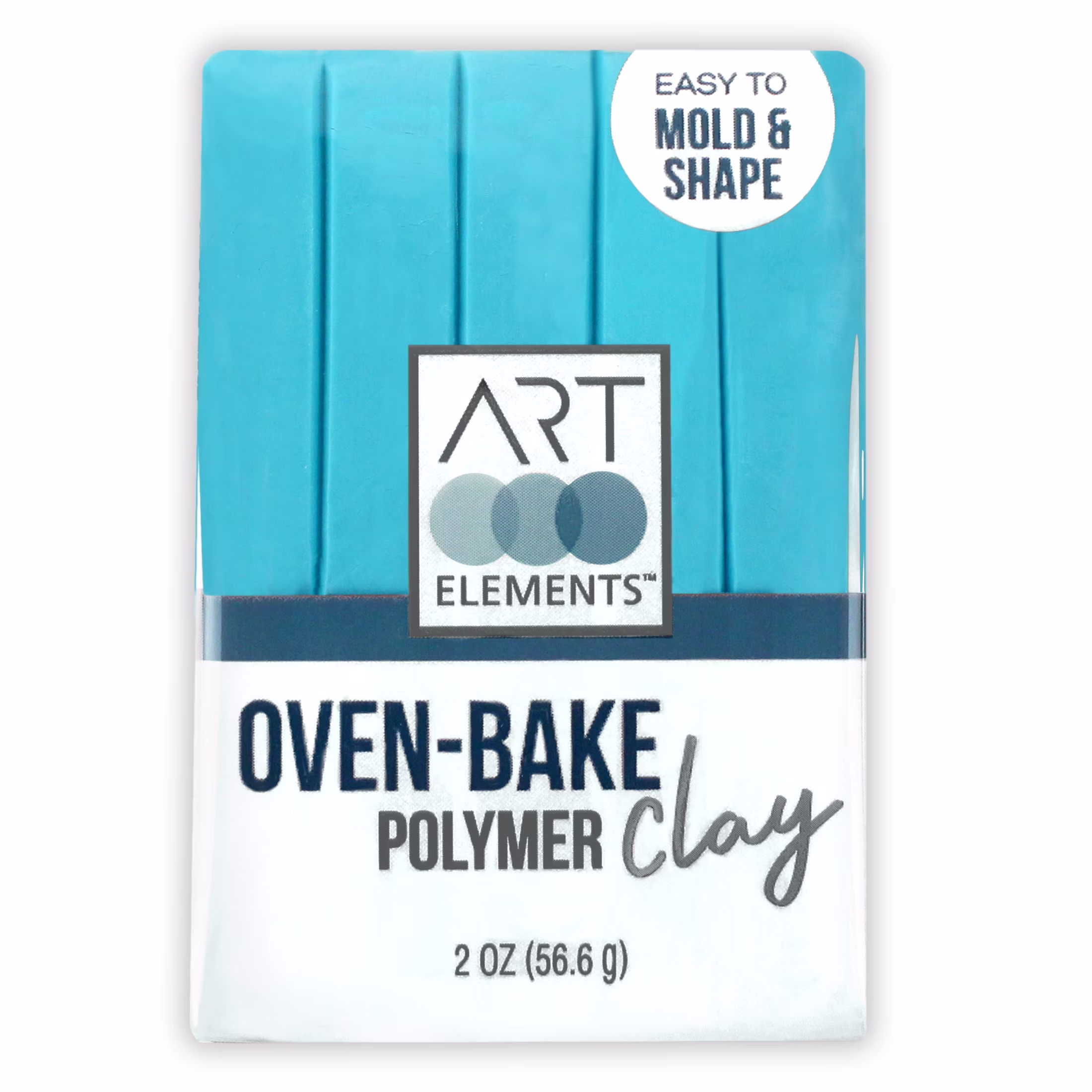(2 pack) ArtSkills - Art Elements Oven Bake Polymer Clay, 2oz, Bisque