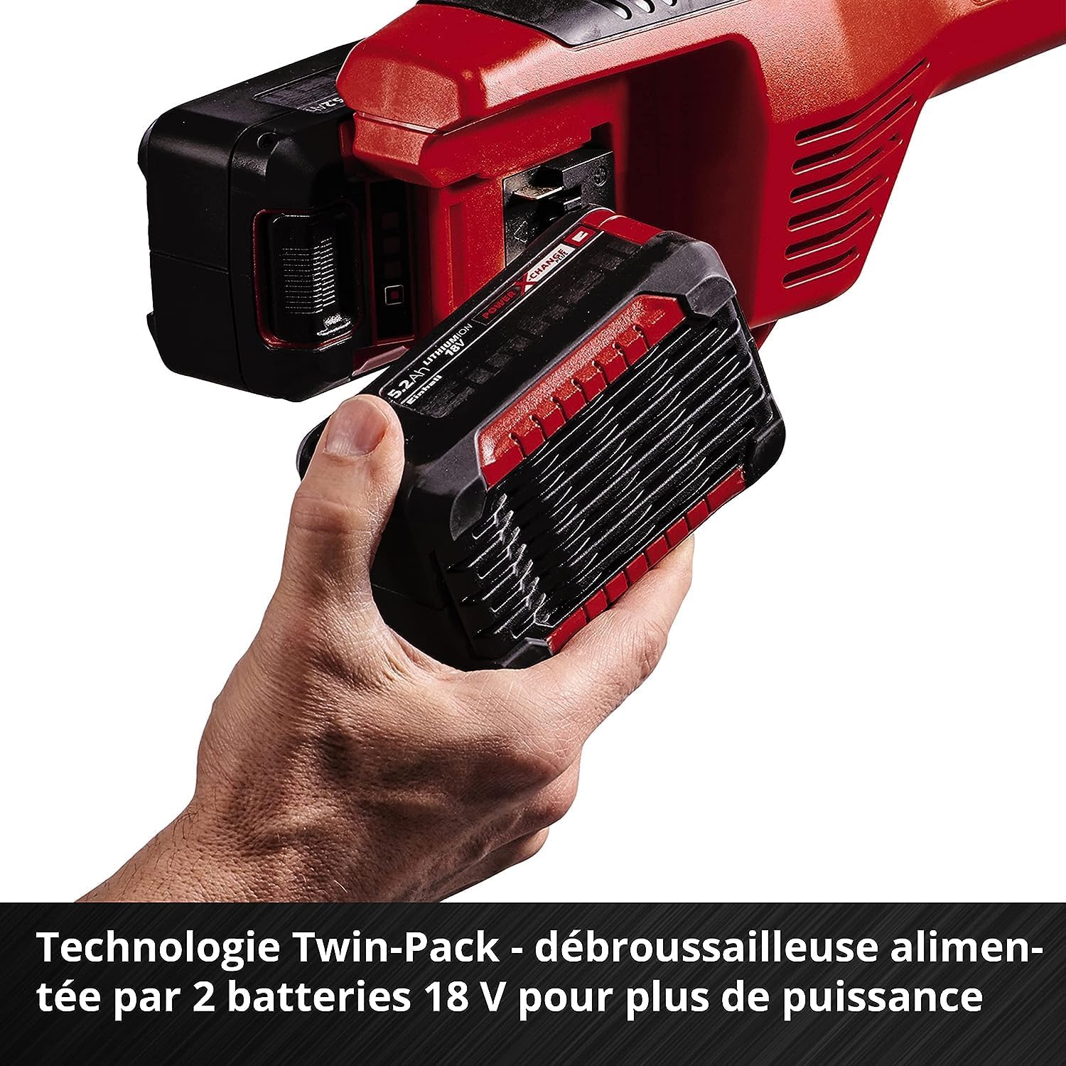 Débroussailleuse sans fil 36 V 6400 tr min sans batterie ni chargeur