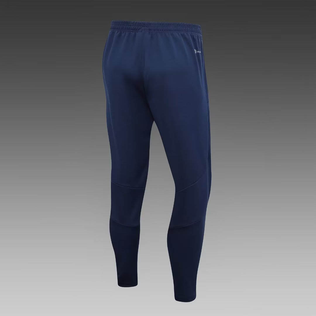 2023/2024 Italy Half-Pull Training Suit Royal Blue Soccer Shirt Set