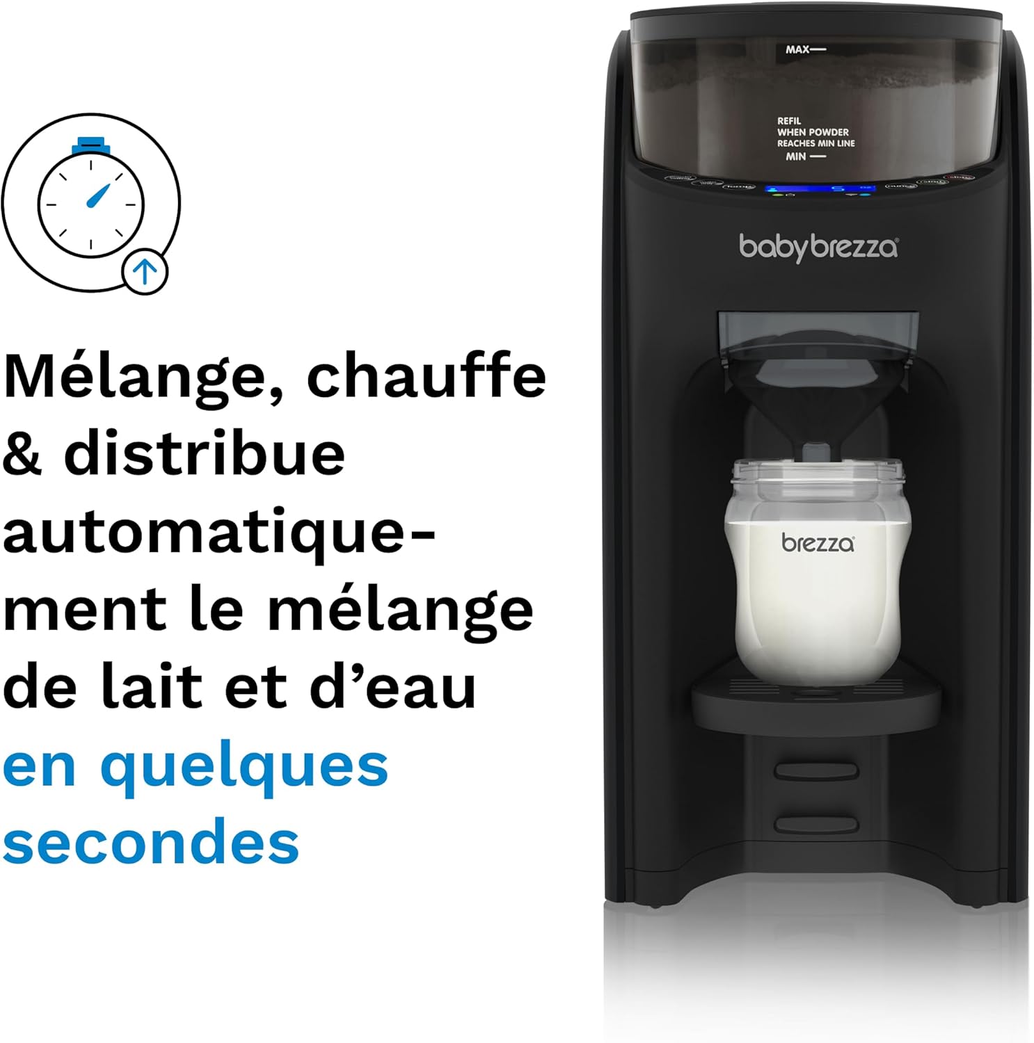 Préparateur biberons Formula Pro Advanced mélange eau chaude poudre automatiquement