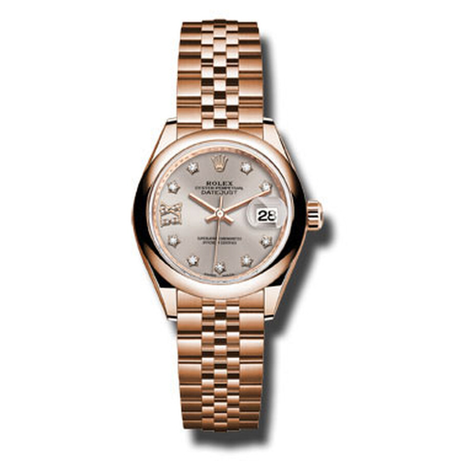 Rolex Lady Datejust 28 Sundust Dial 18K Pink Gold Jubilee Bracelet Automatic Watch 279165SNRDJ（Lifetime free warranty+90-days replacement service & Refund!.）