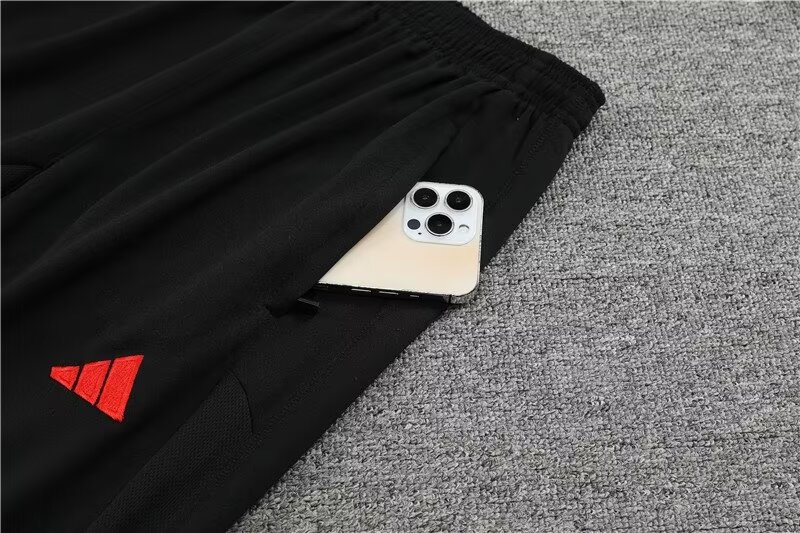 2023/2024 Arsenal Half Pull Training Wear Red Football Shirt