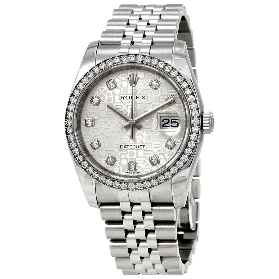 Rolex Oyster Perpetual Datejust 36 Silver Dial Stainless Steel Jubilee Bracelet Automatic Men s Watch 116244SJDJ（Lifetime free warranty+90-days replacement service & Refund!.）