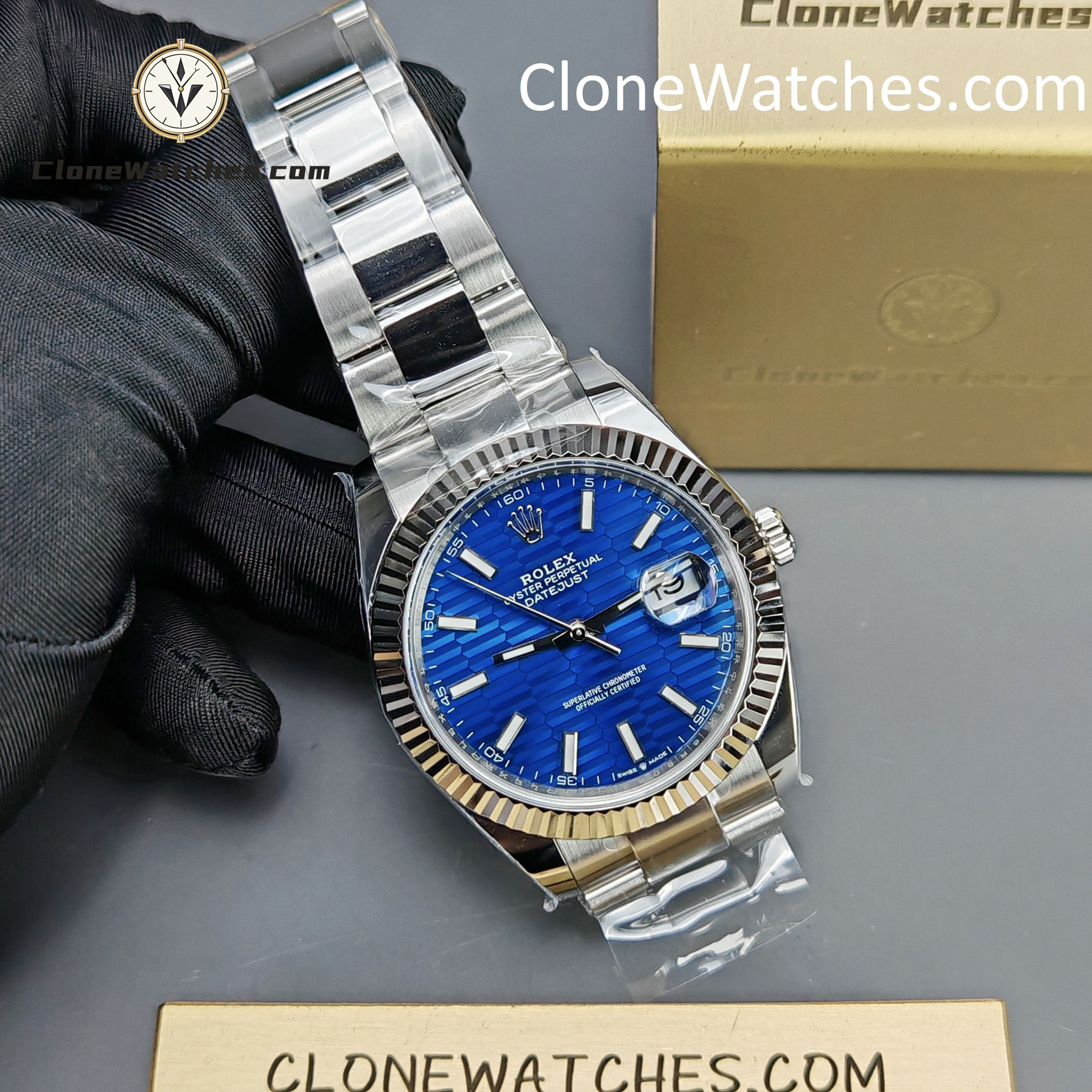 Rolex Super Clone Watch 1:1 DateJust m126334-0031 Oyster 41MM 3235 Movement