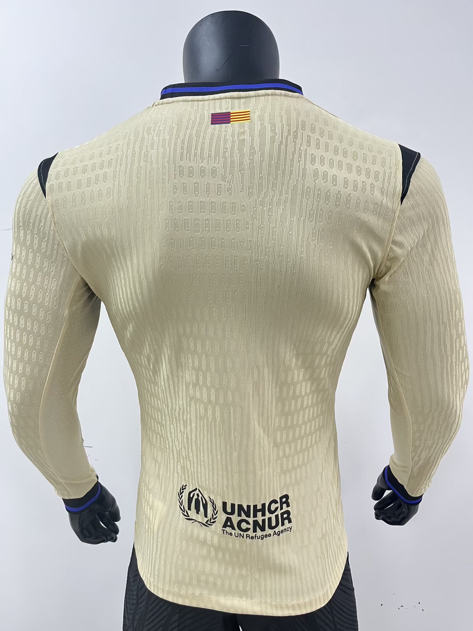 2025-26 Barcelona Away Long-Sleeve Jersey - Player Version