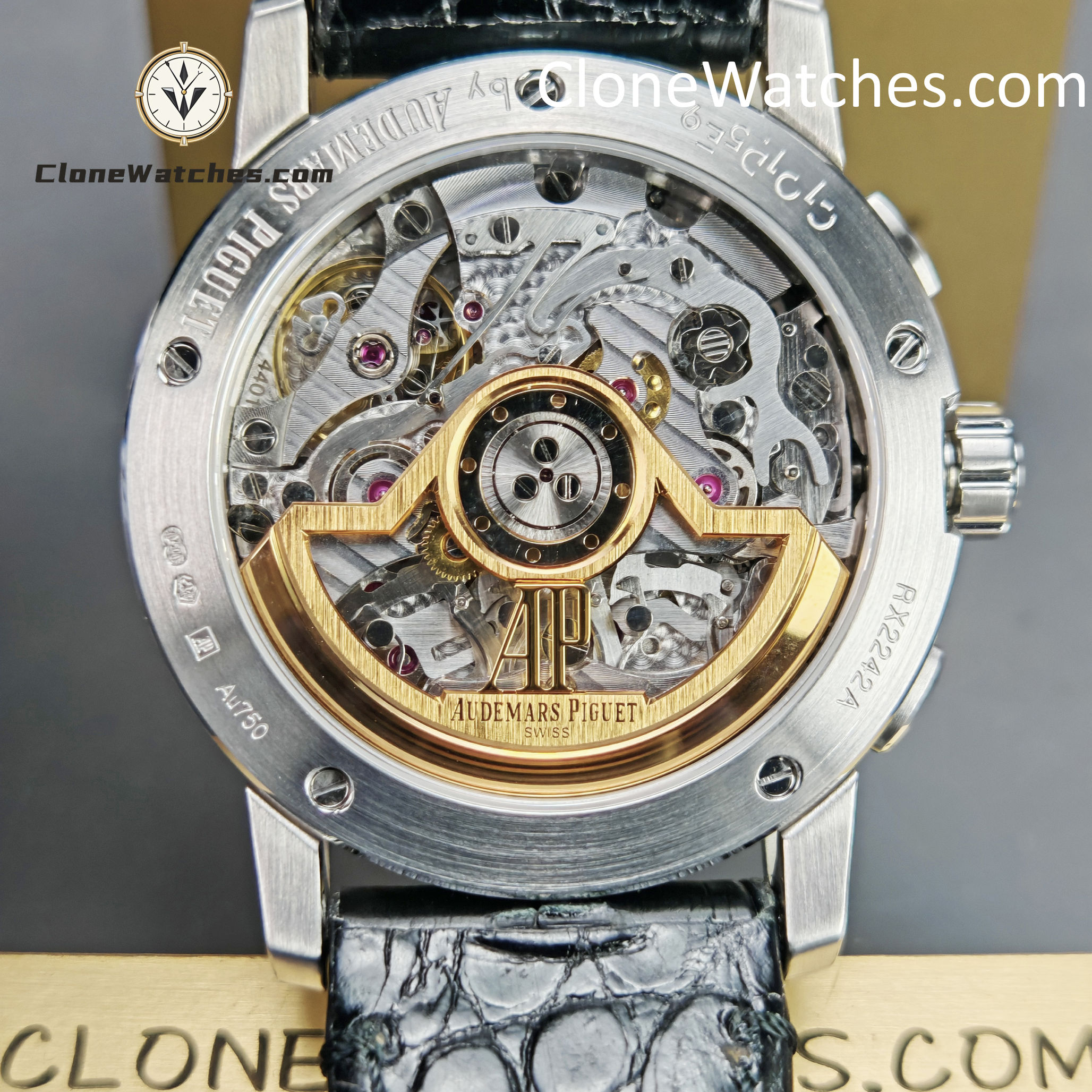 Audemars Piguet Super Clone Watches 1:1 Code 11.59 Smoky Gey Dial 26393CR 41mm
