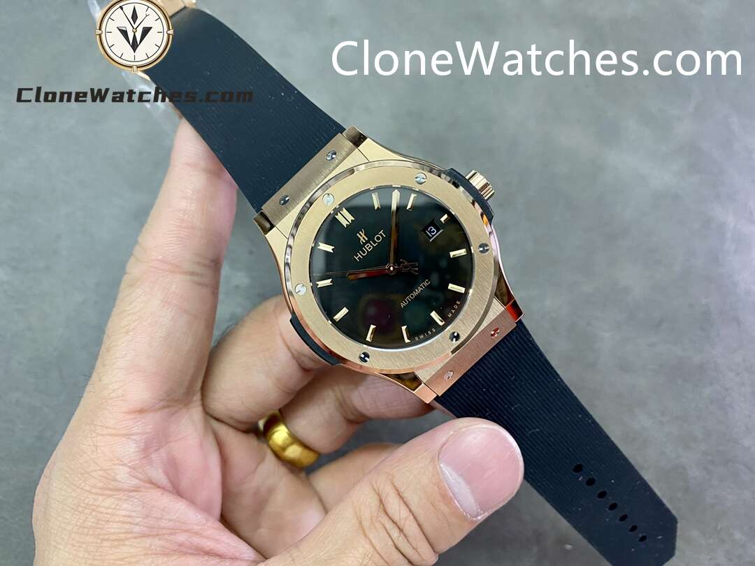 Hublot Super Clone Watches 1:1 Classic Fusion King Gold 42MM 542.OX.1181.RX