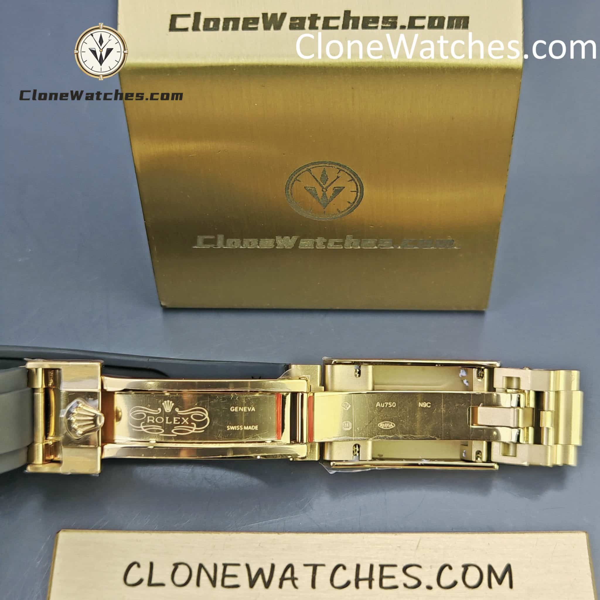 Rolex Super Clone Watches 1:1 Daytona 18K Gold M126518ln-0002 4131 Movement