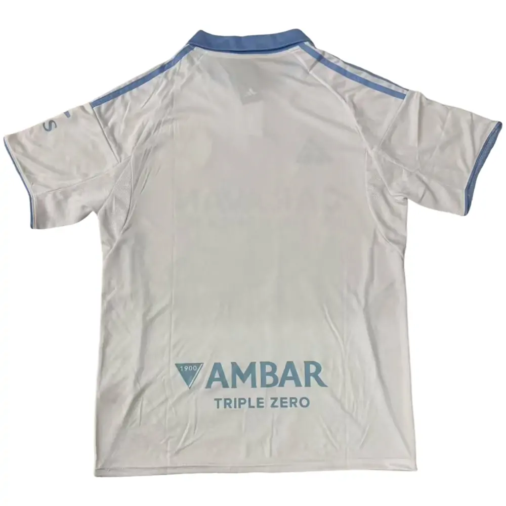 2025-26 Real Zaragoza Home Jersey - Fans Edition