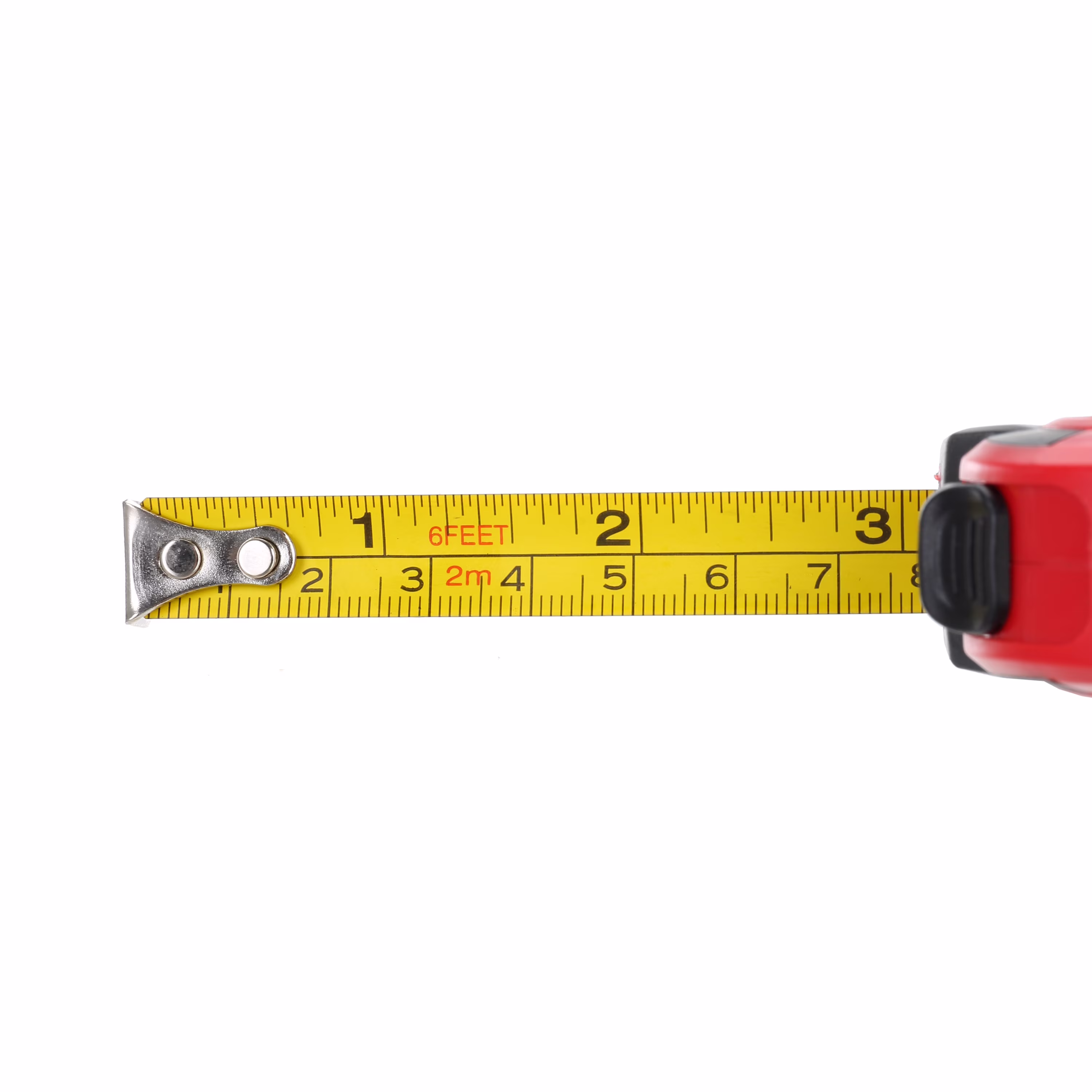Hyper Tough 6-Foot Tape Measure with Keychain