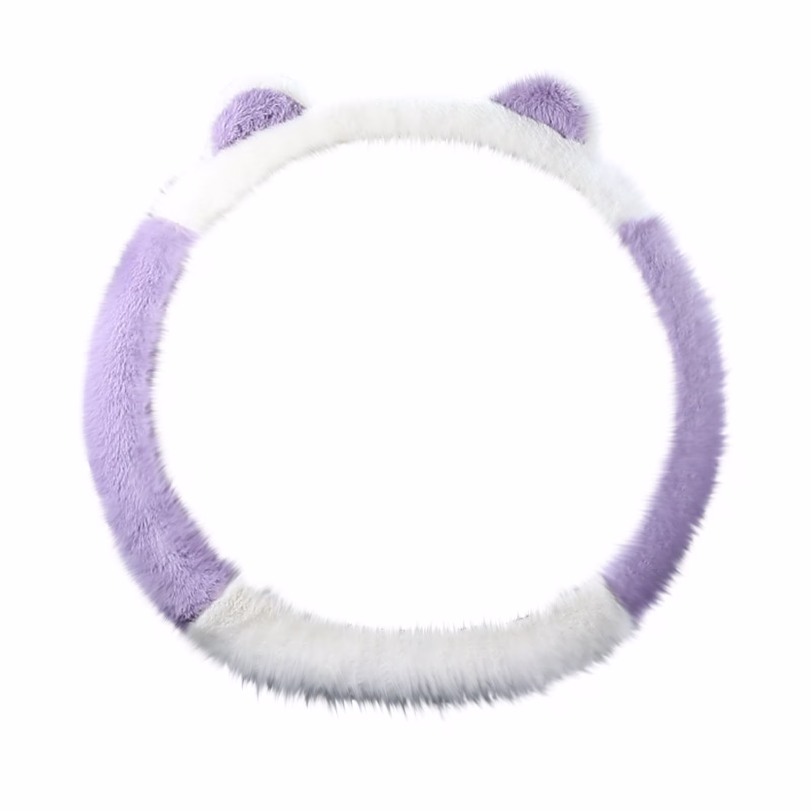 100Fens Car Steering Wheel Cover Plush Warm Winter Steering Wheel Cover Supplies Without Inner Ring Elastic Models